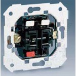 ref. 8200398-093  Doble interruptor 10AX Simon 82 embornamiento rapido +  tecla aluminio frio