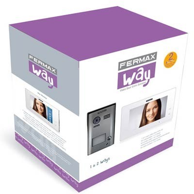 Fermax Way Slim Kit de Videoportero 1 Línea 4.3