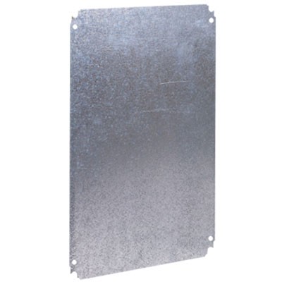 Placa montaje ciega 300x250mm acero galvanizado NSYMM3025 Schneider