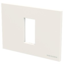 Marco básico 4 ventanas 2 módulos blanco Zenit Niessen - ALG SISTSEMAS -  Brico Profesional