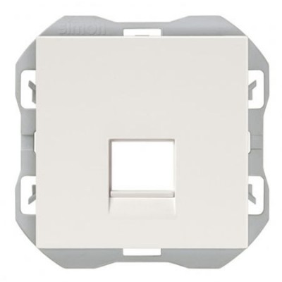 Tapa toma RJ45 Simon 270 20000087-190 blanco mate