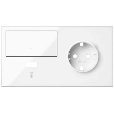 Kit front dormitorio derecha 10020206-130 blanco Simon 100