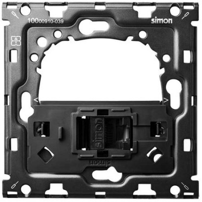 Kit back 1 toma RJ45 1 elemento 10010106-039 Simon 100