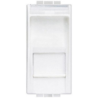 Base de conexión RJ45 color blanco Livinglight N4279C5E