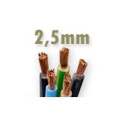Cable Libre de Halógeno 2.5mm H07Z1-K x Rollo 100 Mts.